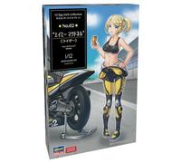 ハセガワ Hasegawa SP408 1/12 Egg, Amy McDonnel, Biker Girl Modellbau, Negro