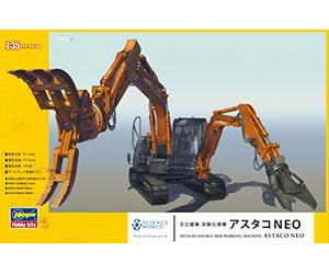 Hasegawa SW04 hitachi Doble Brazo Trabajo Máquina Astaco Neo 1 / 35scale