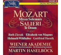 Haselboeck,M. - Mozart: Missa Solemnis Salieri: Te Deum [Import]