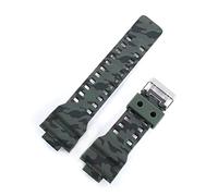 HASGTFM 1 6mm Silica Gel Sports Race Watch Bands Impermeable Goma Deporte Silicona Correa de silicona Reloj Ajuste for Casio GA-100 GA-110 GD-120 DW5600(Camo 1)
