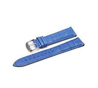 HASGTFM 12 14 16 18 19 19 20 21 22 Band de cuero de 24 mm Reloj de lujo Band Band Watch Viernes Ladies Band rojo Blanco Blanco(Blue S,24mm)