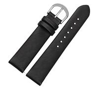 HASGTFM 12/14 / 16/19 / 20mm reloj de reloj de cuero de la cinta de seda correa de reloj de liberación rápida de la barra de primavera de la mujer de la mujer de la mujer. Pulsera(43 EU,18mm)