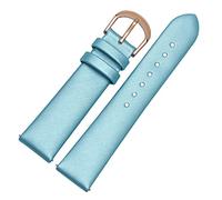 HASGTFM 12/14 / 16/19 / 20mm reloj de reloj de cuero de la cinta de seda correa de reloj de liberación rápida de la barra de primavera de la mujer de la mujer de la mujer. Pulsera(14,18mm)