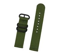 HASGTFM 18 mm 24 mm 22 mm 20 mm Nylon Sport Reemplazo de la correa de la correa Ajuste for Samsung Galaxy Fit for Gear S3 S2 Hebilla de anillo de la correa de la pulsera de los hombres de la banda(3,2