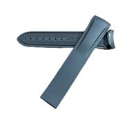 HASGTFM 20 mm 22 mm 19 mm 21 mm Silicone Watchstrap Fit for Hamilton Khaki Field Scuba Frogman Fit for Gear S3 Ajuste for Seiko5 Sumo 007 Herramienta de la banda de reloj(Schwarz,40mm+up)