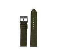 HASGTFM 22 24 mm Apto for Breitling Apto for Vengadores Apto for aviones de reconocimiento Blackbird Apto for Super Ocean Watchband Deportes Tejido Nylon Lona Accesorios for hombres(Green black buckle