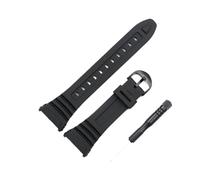 HASGTFM Accesorios de reloj, correa de resina, hebilla for hombre, apto for casio W-96H, reloj deportivo resistente al agua for deportes al aire libre for mujer