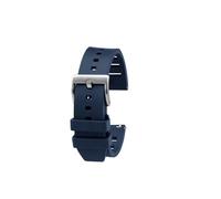 HASGTFM Ajuste adecuado for Huawei WATCH3/4Pro Ultimate Correa GT2/GT3 fluororubber correa de reloj accesorios de relojes de buceo for hombres(Blue silver pin,20mm)