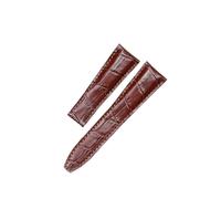 HASGTFM Ajuste adecuado for Maurice Lacroix PT6148 PT6158 PT6168 24mm correa de cuero negro accesorios de reloj piel de cuero(Brown,24mm)