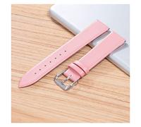 HASGTFM Ajuste de la correa de la muñeca de cuero unisex for el ajuste de Casio for Huawei con hebilla de acero inoxidable 12 14 16 18 20 22 24mm de relojes de reemplazo a prueba de agua(37 EU,24mm)