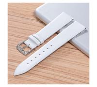 HASGTFM Ajuste de la correa de la muñeca de cuero unisex for el ajuste de Casio for Huawei con hebilla de acero inoxidable 12 14 16 18 20 22 24mm de relojes de reemplazo a prueba de agua(39 EU,20mm)