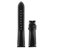 HASGTFM Ajuste Fit For TUDOR 1958, Correa De Reloj for Flor Roja Pequeña, Pulsera De Reloj Suave for Hebilla Plegable Dermis De 20mm Y 22mm For Hombre(Black rice no buckle,22mm)