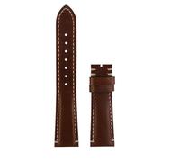 HASGTFM Ajuste Fit For TUDOR 1958, Correa De Reloj for Flor Roja Pequeña, Pulsera De Reloj Suave for Hebilla Plegable Dermis De 20mm Y 22mm For Hombre(Dark brown rice no-,22mm)