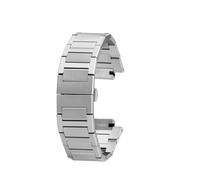 HASGTFM Ajuste for Casio GA-2100 GM2100 correa de reloj Fit For G-SHOCK granja roble modificado cadena de reloj de acero refinado correa de acero for hombres pulsera(Silver)