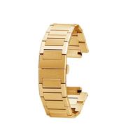 HASGTFM Ajuste for Casio GA-2100 GM2100 Correa de Reloj Fit For G-Shock Granja Roble Modificado Cadena de Reloj de Acero Refinado Correa de Acero for Hombres Pulsera(Gold)