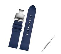 HASGTFM Ajuste for Citizen Ajuste for Seiko Ajuste for Tissot Ajuste for reloj Mido Correa de goma Correa de reloj impermeable 20 mm 22 mm 23 mm 24 mm Buceo deportivo Pulsera de reloj de nailon for ho