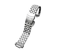 HASGTFM Ajuste for correa de reloj Casio Fit For G-SHOCK correa de acero inoxidable de Metal sólido DW5600 M5610 DW6900 GA110 GA120 pulsera de reloj for hombre(76 frosted-steel)