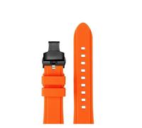 HASGTFM Ajuste for correa de reloj Casio PROTREK PRW-6100Y PRW-3000 PRW-3100 PRW-6000Y/YT/FC-1 correa de reloj de silicona for hombre hebilla de reloj de acero inoxidable(A pair of adapter)