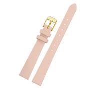 HASGTFM Ajuste for correa de reloj de cuero for diamantes de imitación Swarovski 5158517/5158972, correa de reloj de mujer de liberación rápida, pulsera de 12, 14mm, 16mm y 18mm(Pink-gold,20mm)