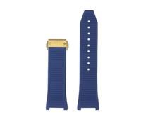 HASGTFM Ajuste for Ferragamo F80 serie deportiva correa de reloj de acero fino correa de goma de silicona pulsera for hombres y mujeres pulsera cóncava de 26 mm(Color 05)