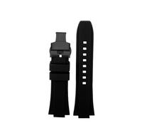 HASGTFM Ajuste for G-Shock Ajuste for Casio GW6900 DW5600 GW-B5600 GM-5600 Correa de Silicona elevada Impermeable DW-5600 Pulsera Suave for Hombres 24-16 mm Convexo(Black-Black Folding)