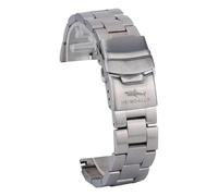 HASGTFM Ajuste for Heimdallr Correa de titanio de 20 mm Apto for Turtle / 6105 / SKX007 / SKX009 Hebilla de despliegue Piezas de reloj de buceo Correa de reloj de repuesto modificada
