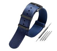 HASGTFM Ajuste for Rolex Ajuste for SEIKO Ajuste for MIDO Correa de reloj de nailon 20 22 Sedoso impermeable lona negra movimiento caqui Correa de reloj Hebilla de reloj de acero inoxidable(A5 black b