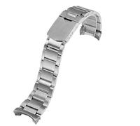 HASGTFM Ajuste for Tudor Fit for Black Bay 79230 79730 Heritage Watch Correa pulsera de muñeca 22 mm Correa de reloj de acero inoxidable sólido(Silver,22mm)
