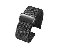 HASGTFM Ajuste universal for correa de reloj milanesa Correa de reloj de liberación rápida Correa de malla de acero inoxidable Correa de muñeca Ajuste for Seiko Ajuste for IWC Ajuste for Tissot Ajuste