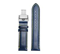 HASGTFM Apto for cuero Citizen Blue Angel Air Eagle for correa de reloj for hombre AT8020 JY8078 20 23mm(Blue-Steel-B1,23mm)