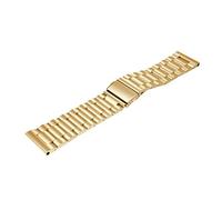 HASGTFM Banda de reloj de acero inoxidable Pulsera Correa Frontera Metal Classic Smart Watch Acceso Reemplazo Sport Loop Fit for Samsung Gear S3(Gold)