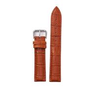 HASGTFM Banda de reloj de cuero de reemplazo Universal 12mm 14mm 16mm 18mm 19 mm 20 mm 21mm 22mm 24mm Unisex Reloj Correa(3,19mm)