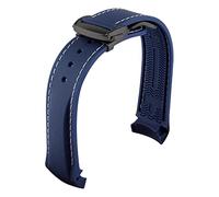 HASGTFM Banda De Reloj De Goma De Silicona Con Extremo Curvado De 22 Mm Ajuste For Huawei Gt2 Ajuste For Huawey Fit For Samsung Watch 3 Fit For Galaxy S3 S4 Ajuste For Honor Magic Watch 2 Fit For Amaz