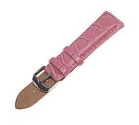 HASGTFM Bandas de relojes Black Strap Band Band de cuero Mujeres 12 mm 14 mm 16 mm 18 mm 20 mm 22 mm Reloj Correa de reloj Cinturón(Rose,16mm)