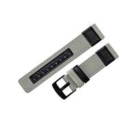 HASGTFM Canvas Nylon + cuero Reloj de cuero Ajuste for Jeep Diesel Fossil 20 mm 22mm 24mm Men Reloj Correa de reloj Relojamiento rápido Correa de muñeca Cinturón(Wei,22mm)