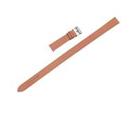 HASGTFM Cinturón de reloj Adecuado for Hermes Apto for CAPE COD/Apto for HEURE H Cuero de doble círculo Accesorios de 19 mm Pulsera de cuero de piel(Yellowish brown 1)