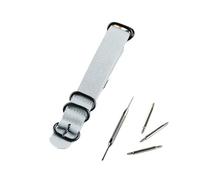 HASGTFM Conector de accesorios for reloj, correa de nailon apta for Casio Fit for G-SHOCK GA100 GA400DW5600M5610DW6900 BABY-G BA110 120, correa de resina for reloj(Gray,22mm)
