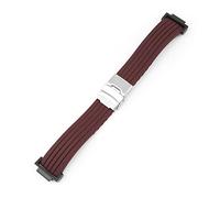 HASGTFM Correa de 16 mm GA-2100 GA-110 GD-100 DW-5600 6900 GW-M5610 Accesorios de pulsera de muñeca for la muñeca de reloj de silicona ajustado for Casio Fit For G-Shock(Brown)