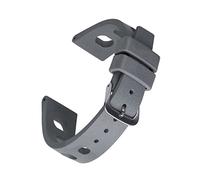 HASGTFM Correa de caucho flúor de 20mm y 22mm for deportes de buceo, correa de reloj transpirable resistente al agua apta for Seiko y marcas de relojes Omega(Gray,20mm)