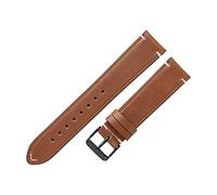 HASGTFM Correa de cuero de cera de aceite 18 mm 20 mm 22 mm de la correa suave de los hombres de las mujeres Ajuste verde azul-verde for el engranaje S2 Pulsera Reloj Accesorios(Tan,18mm)