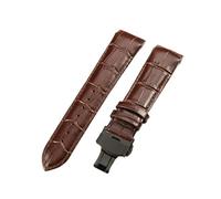 HASGTFM Correa de cuero for reloj Philippe Aquanaut Tissot 1853, accesorios for reloj Couturier T035410a T035617a, 22, 23 y 24mm(Brown-Black-B1,24mm)