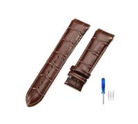 HASGTFM Correa de cuero for reloj Philippe Aquanaut Tissot 1853, accesorios for reloj Couturier T035410a T035617a, 22, 23 y 24mm(Brown-no Buckle,23mm)