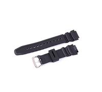 HASGTFM Correa de goma PGR-270 / PGR-270-1 / MRW-200H / SGW-500 Apto for g-shock GA-1000/1100 GW-4000 / A1100 G-1400 Mira la pulsera de la muñeca hombre apto for Casio(18mm)