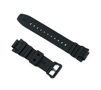 HASGTFM Correa de goma premium FIT for CASIO MCW-100H MCW100H W-S220 SmartWatch negro impermeable correa deportiva pulsera banda de reloj