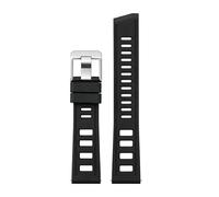 HASGTFM Correa de goma Premium Watchdives de 20mm de liberación rápida con hebilla, correa de reloj suave y cómoda, correa de repuesto transpirable for buzo