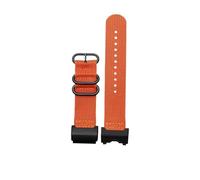 HASGTFM Correa de nailon de 24 mm for CASIO Fit for G-Shock Fit for Big Mud King modificado Fit for GWG-1000-1A/A3/1A1GB/GG Correa de reloj de lona Deportes al aire libre Accesorios for hombres(Orange