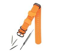 HASGTFM Correa de nailon for hombre apta for Casio Fit For G-SHOCK G-8900 GA-100 110 120 GD-100 110 DW-5600 kit de conexión DW-5600 GW-M5610 DW6900 correa de reloj(Orange)