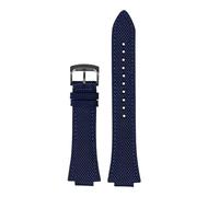 HASGTFM Correa de nailon for reloj CASIO Fit For G-Shock GST-B400 for hombre, correa de reloj de 14mm, convexa, transpirable, de acero inoxidable, accesorios(Blue Black pin)