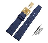 HASGTFM Correa de nailon impermeable for reloj de hombre, ajuste universal, ajuste piloto, parte trasera de lona portuguesa, correa de reloj de cuero for hombre, pulsera verde militar de 20 21MM 22MM(