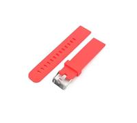 HASGTFM Correa De Reloj De 18mm/20mm/22mm Apta Fit For Motorola Fit For Moto Fit For Gen 46mm Apta Fit For Samsung Gear2 Pulsera De Goma De Silicona(Black 01,20mm)